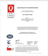 ISO Certificate