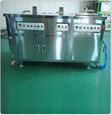 Water soluble multi-tank washer